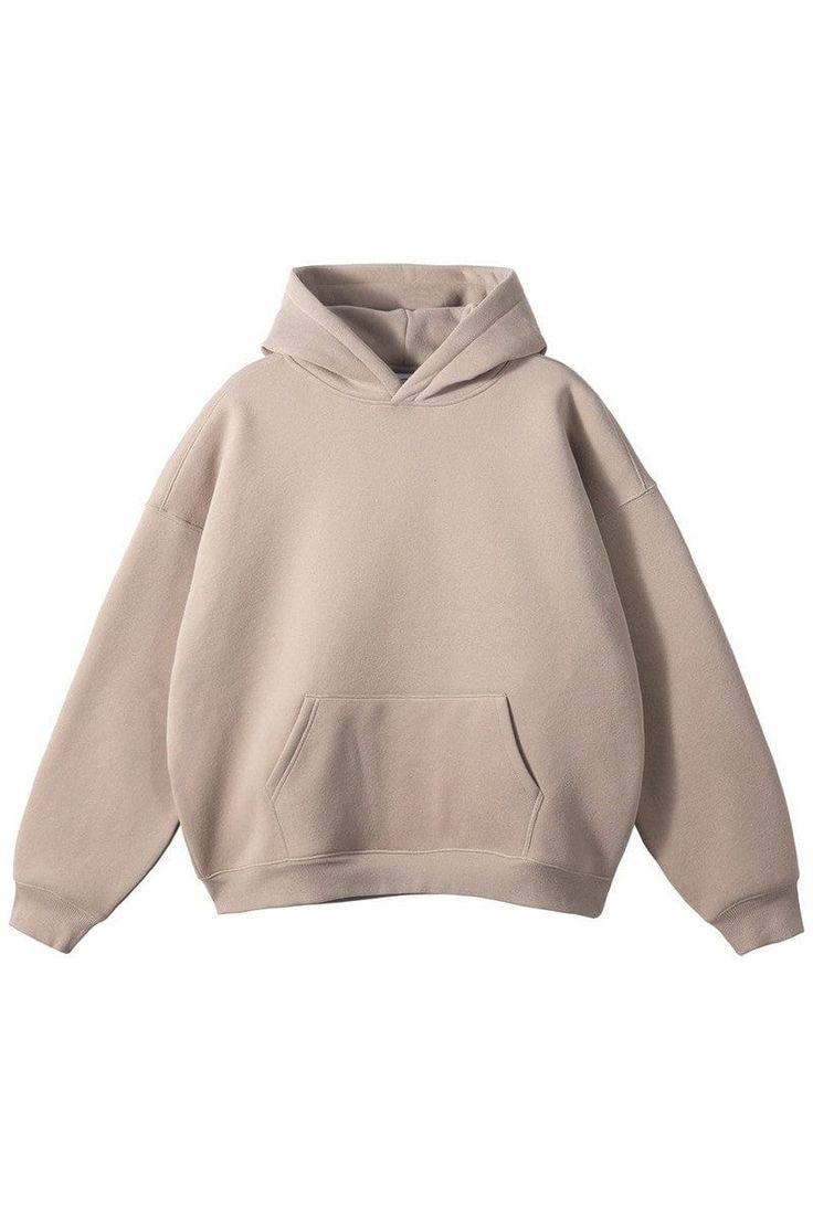 oversized  hoodies unisex simple   (رجال ونساء)