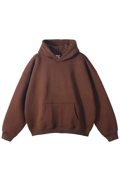 oversized  hoodies unisex simple   (رجال ونساء)